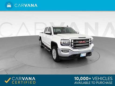 2018 GMC Sierra 1500 Crew Cab SLT Pickup 4D 5 3/4 ft pickup White - for sale in Knoxville, TN
