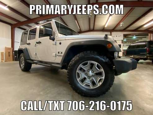 2008 Jeep Wrangler Unlimited 4x4 IN HOUSE FINANCE - FREE SHIPPING -... for sale in DAWSONVILLE, GA
