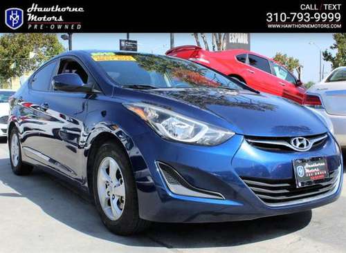 2015 Hyundai Elantra 4dr Sedan Automatic SE with for sale in Lawndale, CA