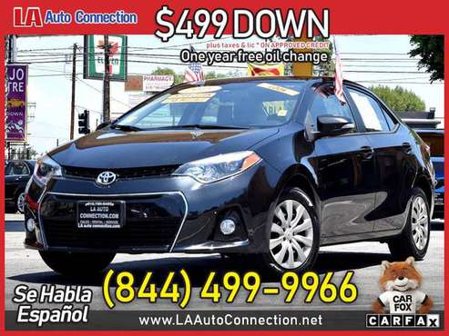 2017 Toyota *Corolla* *LE* $251 /mo for sale in Van Nuys, CA