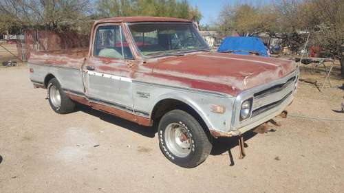 1969 Chevy SB 2WD CST 396 AT AC Factory Buckets Roller Project for sale in Cave Creek, AZ