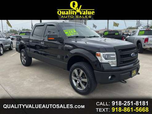 2014 Ford F-150 Crew Cab 4x4 XLT Leather - - by dealer for sale in Broken Arrow, OK
