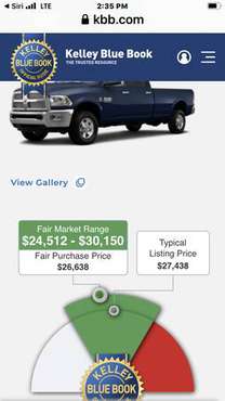 2013 3500 Dodge Ram 4x4 for sale in Camp Verde, AZ