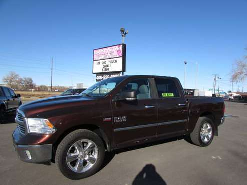 2013 RAM 1500 SLT Crew Cab Bighorn 4WD - One owner! - cars & trucks... for sale in Billings, MT