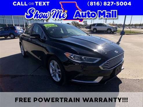 2018 Ford Fusion SE - cars & trucks - by dealer - vehicle automotive... for sale in Harrisonville, MO