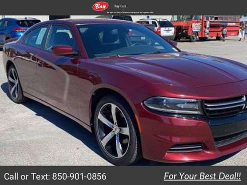 2017 Dodge Charger SE sedan Red - cars & trucks - by dealer -... for sale in Panama City, FL