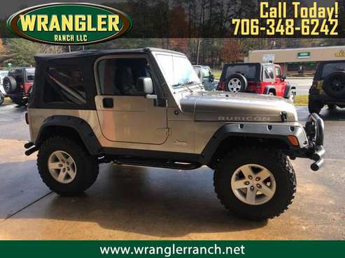 2004 Jeep Wrangler Rubicon - cars & trucks - by dealer - vehicle... for sale in Cleveland, AL