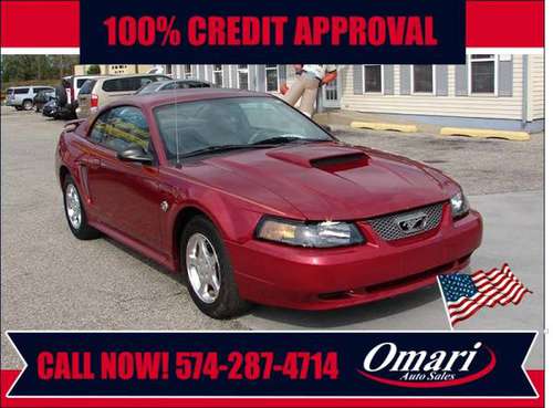 2004 Ford Mustang 2dr Cpe Standard . Low Financing rates! As low as... for sale in South Bend, IN