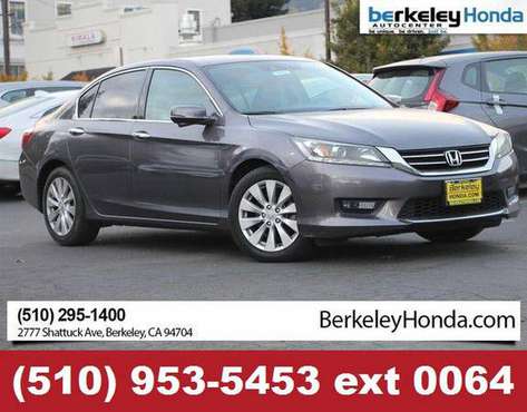 2015 *Honda Accord* Sedan EX-L Sedan 4D - Honda grey - cars & trucks... for sale in Berkeley, CA