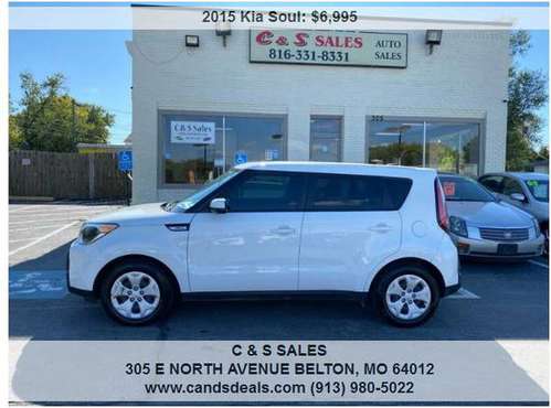 2015 Kia Soul Base 4dr Crossover 6M - - by dealer for sale in Kansas City, MO