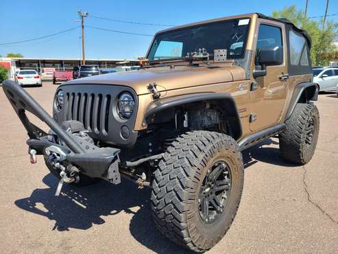 2015 JEEP WRANGLER SPORT - LIFTED - ONE OWNER - LOW MILES - CALL... for sale in Mesa, AZ