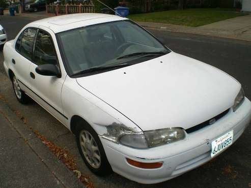 95 Geo Prizm - cars & trucks - by owner - vehicle automotive sale for sale in Rohnert Park, CA
