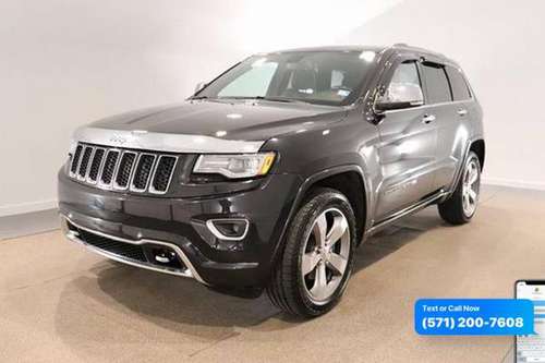 2014 Jeep Grand Cherokee Overland 4x4 4dr SUV for sale in Springfield, VA