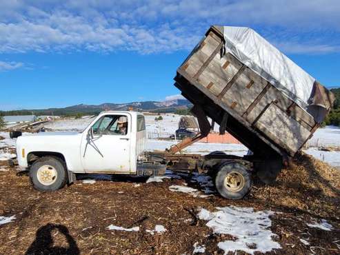 1980 Chevy 1-ton w/dump+plow - cars & trucks - by owner - vehicle... for sale in Deary, WA