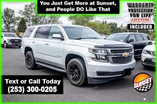 2015 Chevrolet Tahoe 4x4 4WD Chevy LT SUV - - by for sale in Sumner, WA