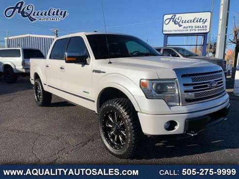 2013 Ford F-150 Platinum SuperCrew 5.5-ft. Bed 4WD - cars & trucks -... for sale in Albuquerque, NM