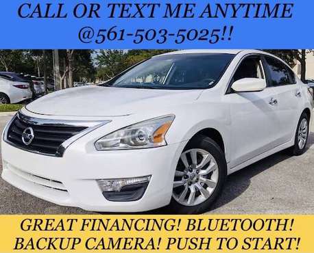 2015 NISSAN ALTIMA! GREAT FINANCING! BACKUP CAMERA! BLUETOOTH! -... for sale in West Palm Beach, FL
