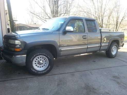 2000 Chevy Silverado w/snow plow - cars & trucks - by owner -... for sale in Kelso, MO