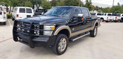 2011 FORD F250 KING RANCH CREW CAB LONG BED 4X4 GOOSENECK READY...!!!! for sale in Arlington, TX