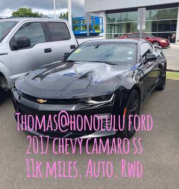 2017 CHEVY CAMARO 2SS- MILITARY? KAMAAINA? GET SUPER DEALS- CALL ME $$ for sale in hawaii, HI