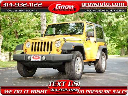 2013 JEEP WRANGLER SPORT - cars & trucks - by dealer - vehicle... for sale in Saint Louis, MO
