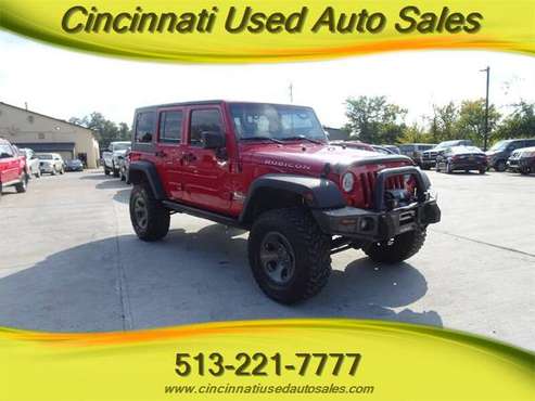 2007 Jeep Wrangler Unlimited Rubicon V6 4X4 - cars & trucks - by... for sale in Cincinnati, OH