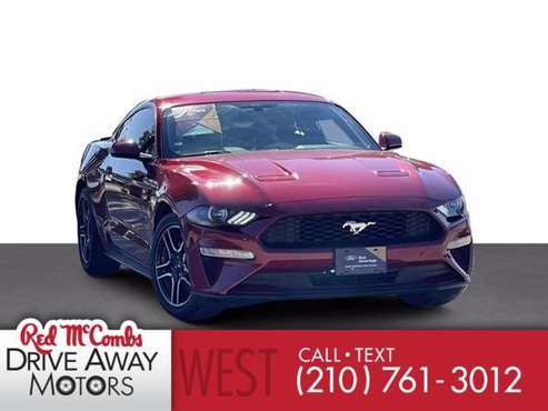 2018 Ford Mustang EcoBoost - - by dealer - vehicle for sale in San Antonio, TX