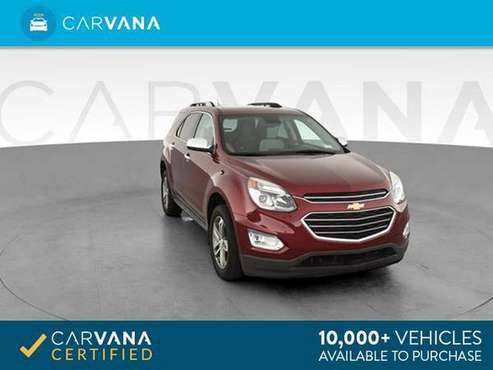 2016 Chevy Chevrolet Equinox LTZ Sport Utility 4D suv Red - FINANCE for sale in Naples, FL