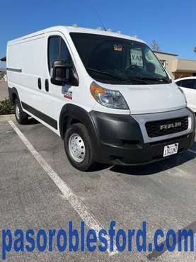 2019 Ram ProMaster Cargo Van 1500 Low Roof 136 WB - cars & for sale in Paso robles , CA