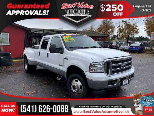 2005 Ford Super Duty F-350 DRW King Ranch FOR ONLY $249/mo! - cars &... for sale in Eugene, OR