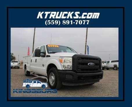 2011 Ford F-250 Super Duty XL 4x2 4dr Crew Cab 8 ft LB Pickup for sale in Kingsburg, CA