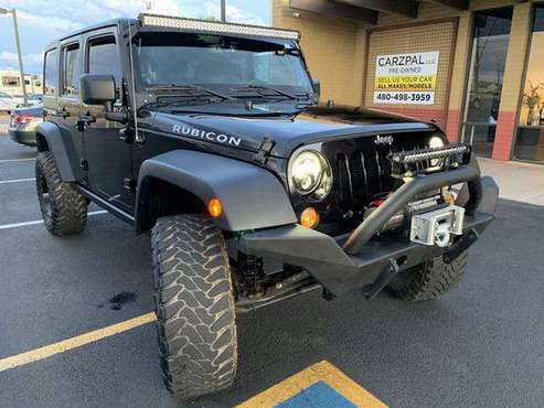 2014 Jeep Wrangler Unlimited Rubicon X Sport Utility 4D ONLY CLEAN... for sale in Surprise, AZ