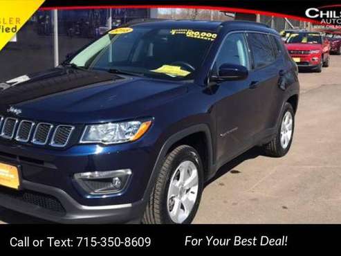 2018 Jeep Compass Latitude suv Blue - - by dealer for sale in Cadott, WI