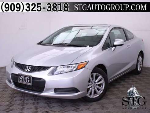 2012 Honda Civic EX Coupe - cars & trucks - by dealer - vehicle... for sale in Montclair, CA