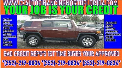 2010 Toyota FJ Cruiser YOUR JOB IS YOUR CREDIT BAD CREDIT OK WE... for sale in Gainesville, FL