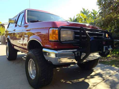 1991 Ford Bronco Silver Anniversary - cars & trucks - by owner -... for sale in Encinitas, CA
