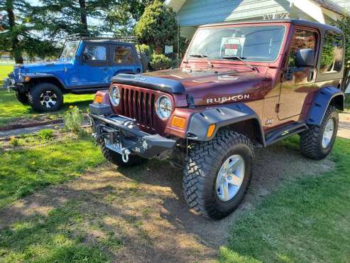 03 Jeep Wrangler Rubicon & 97 wrangler v8 swapped for sale in McCleary, WA