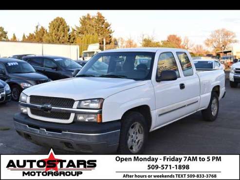2005 Chevrolet Silverado 1500 Ext Cab - cars & trucks - by dealer -... for sale in Yakima, WA
