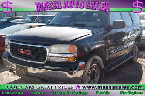 2002 GMC Yukon SLT - cars & trucks - by dealer - vehicle automotive... for sale in Pueblo, CO