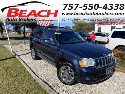 2008 Jeep Grand Cherokee LIMITED 4X4, WARRANTY, LEATHER, NAV, HEATED... for sale in Norfolk, VA