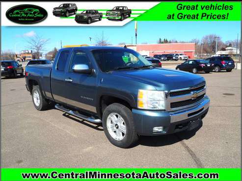 2011 Chevy Silverado 1500 Extended cab 4x4 LT - - by for sale in Buffalo, MN