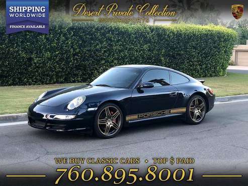 Drive this 2006 Porsche 911 997 Fully Loaded Carrera S + Chrono sport for sale in Palm Desert , CA