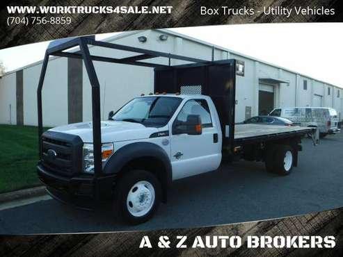 2013 F450 FLATBED SUPPLY TRUCK W/LIFTGATE - cars & trucks - by... for sale in Charlotte, SC
