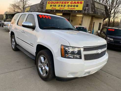 2012 Chevy Tahoe LTZ 4x4 3rd Row Seat - cars & trucks - by dealer -... for sale in Independence, MO 64053, MO