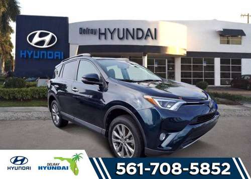 2017 Toyota RAV4 Limited FWD - cars & trucks - by dealer - vehicle... for sale in Delray Beach, FL
