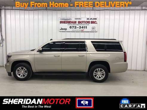 2015 Chevrolet Chevy Suburban LT Silver - SM76590C **WE DELIVER TO... for sale in Sheridan, MT