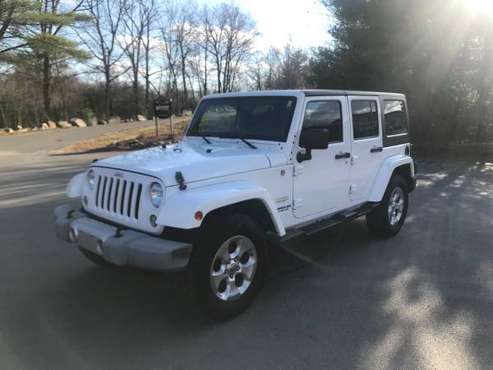 2014 Jeep Wrangler Sahara - cars & trucks - by dealer - vehicle... for sale in Upton, MA
