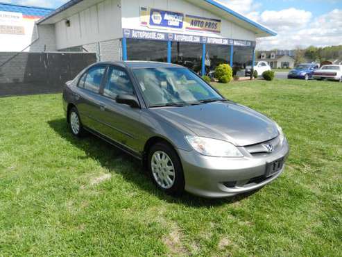 2005 Honda Civic LX Sedan - Clean, Well Maintained, 1-Owner! - cars for sale in Georgetown, MD