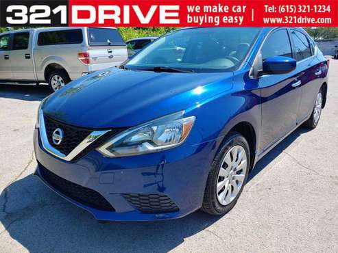 2017 Nissan Sentra Blue Buy Here Pay Here - - by for sale in Nashville, TN