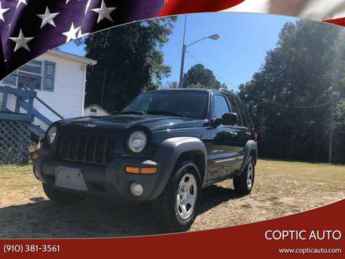 2003 JEEP LIBERTY 4X4 - cars & trucks - by dealer - vehicle... for sale in Wilson, NC